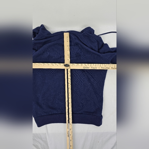 Victoria’s Secret PINK Everyday Women's Full Zip Hoodie Sweatshirt X-Small Blue - Picture 10 of 14